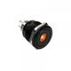 Διακόπτης/κουμπί βανδαλισμού DimasTech 25mm, Blackline Dot - RGB