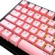 Glorious Glorious GPBT Basics Keycaps, ANSI Layout (US), PBT, Dye-Sub - Potion Pink