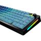 Glorious Glorious GPBT Gradient Keycaps, ISO Layout (DE), PBT, Dye-Sub - Ocean