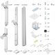 StarTech 6-MONITOR-ARM-A uchwyt / stojak do monitorów 81,3 cm (32") Biurko Biały