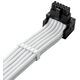 CableMod C-Series Pro Anschlusskabel - Variante B, 90, 16-Pin zu 4x 8-Pin PCIe, wei