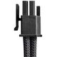 CableMod C-Series Pro ModMesh 12V-2x6-Kabel, 90° Anschluss, für Corsair Type 5 RMx Shift PSUs - carbon, 65cm