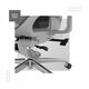 Fotel Ergonomiczny Biurowy Z Podnóżkiem Mark Adler Expert 7.9 Grey