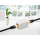 Ugreen Złączka, przedłużka sieciowa RJ45 UGREEN Ethernet, 8P/8C, Cat.7, UTP (czarna)