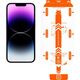 MOBILE ORIGIN iPhone 13 mini με βολικό εφαρμοστή, 2 τεμ