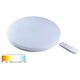 Έξυπνο LED φωτιστικό οροφής BALTIK GAISMA, 2x20 W, 3000-6500 K, 3600 lm, O33 cm, με τηλεχειριστήριο