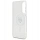 Karl Lagerfeld Button Choupette Head Printed Logo MagSafe - Etui Samsung Galaxy S25 Edge (biały)