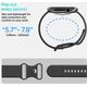 Spigen Nano Pop Band, black sesame - Apple Watch 49mm/46mm/45mm/44mm