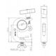 STAND4ME HAK UCHWYT do ŚWIATEŁ do 250 KG 50mm SR