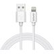 Savio CL-192 kabel USB 1 m USB A Biały