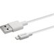Savio CL-192 kabel USB 1 m USB A Biały