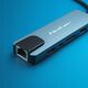 HUB Adapter USB-C 5w1 | USB-C PD 100W | 2xUSB | HDMI 4K | RJ45