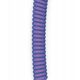 Glorious GMMK Coiled Cable Nebula, Spiralkabel, USB-C/USB-A - lila/silber