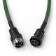 Glorious GMMK Coiled Cable Forest Green, Spiralkabel, USB-C/USB-A - dunkelgrn/schwarz