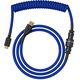 Glorious GMMK Coiled Cable Cobalt Blue, Spiralkabel, USB-C/USB-A - dunkelblau/schwarz
