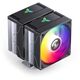 Jonsbo CR-3000E CPU-Khler, Dual-Tower, ARGB, 260W TDP - schwarz, 120mm