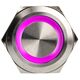 Διακόπτης/κουμπί βανδαλισμού DimasTech 25mm, Silverline Ring - RG