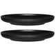 Dinner plate MAKU ROBUSTE, black, o 21 cm, 2 pcs.