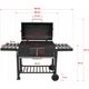 Toya LUND GRILL WĘGLOWY XXL ŻELIWNY RUSZT 78x42,5cm