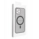 Θήκη CLEAR MAG COVER με προστασία κάμερας συμβατή με MagSafe για IPHONE 15 black glitter