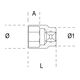 Beta Tools Nasadka 6-kątna 1/2" 9mm (009200009)