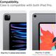 Θήκη για tablet Spigen Liquid Air Folio, μαύρο - iPad Pro 11" (2022/2021)