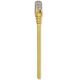Patchcord Cat6 UTP 0,3m 100% CU żółty
