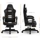 Fotel SENSE7 DEVON PU czarny
