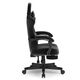 Fotel SENSE7 DEVON alcantara czarny