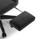 Fotel SENSE7 DEVON alcantara czarny