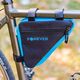 Torba rowerowa pod ramę FB-100 Forever Outdoor czarno-niebieska