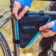 Torba rowerowa pod ramę FB-100 Forever Outdoor czarno-niebieska