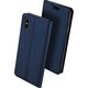 Dux Ducis Skin Leather Iphone XS MAX granatowe