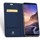 Dux Ducis skin leather SAMSUNG A9 2018 granatowe