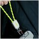 Universal wrist lanyard 2-in-1 cable Skinarma Dyno Ve USB-C/USB-C red