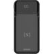 SAVIO BA-09 POWERBANK 10000 mAh, czarny, ładowanie indukcyjne