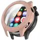 Etui ze szkłem do zegarka Bizon Case+Glass Watch do Xiaomi Watch S4 różowe