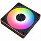 Wentylator Lian Li UNI FAN CL Wireless ARGB PWM 120mm Black 3 sztuki i kontroler (12CL1W3B)