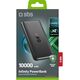 Powerbank SBS Infinity 10000mAh 10W LiFePo₄ USB-A USB-C - czarny
