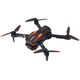 Dron Zdalnie Sterowany LU800 Kamera Światła LED Pomarańczowy