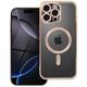 Θήκη ELECTRO MAG COVER συμβατή με MagSafe για IPHONE SE 2025 καφέ
