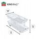 REGULOWANY ORGANIZER GRAWITACYJNY NA PUSZKI KINGHOFF KH-1944