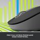 Mysz Logitech M650 L Grafitowy (910-006236)