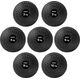 Mała piłka lekarska do ćwiczeń rehabilitacyjna Slam Ball 23cm 15kg, REBEL ACTIVE