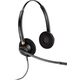 POLY EncorePro HW520 Binaural Wired Headset, USB-A, Black
