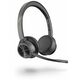 Poly Voyager 4320 MS Teams Wireless Headset, Bluetooth, USB-C, +BT700 dongle, +Charging Stand, Black