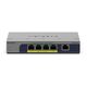 NETGEAR GS105PP - Διακόπτης - μη διαχειριζόμενος - 1 x 10/100/1000 + 4 x 10/100/1000 (PoE+) - Επιτραπέζιος, τοποθετήσιμος σε τοίχο - PoE+ (83 W)