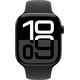 Išmanusis laikrodis Apple Watch Series 10 GPS + Cellular 46mm Jet Black Aluminium Case with Black Sport Band - M/L