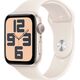 Apple Watch SE GPS 40mm Starlight Aliuminio Case with Starlight Sport Band - M/L