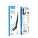 Karta sieciowa WiFI4 Hoco na USB A HI32 czarna